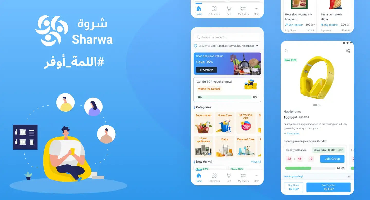 Sharwa: Group Shopping Simplified's image
