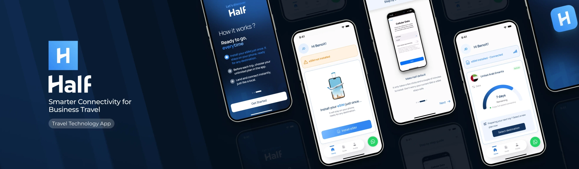 Half: Smarter Connectivity for Business Travel's image