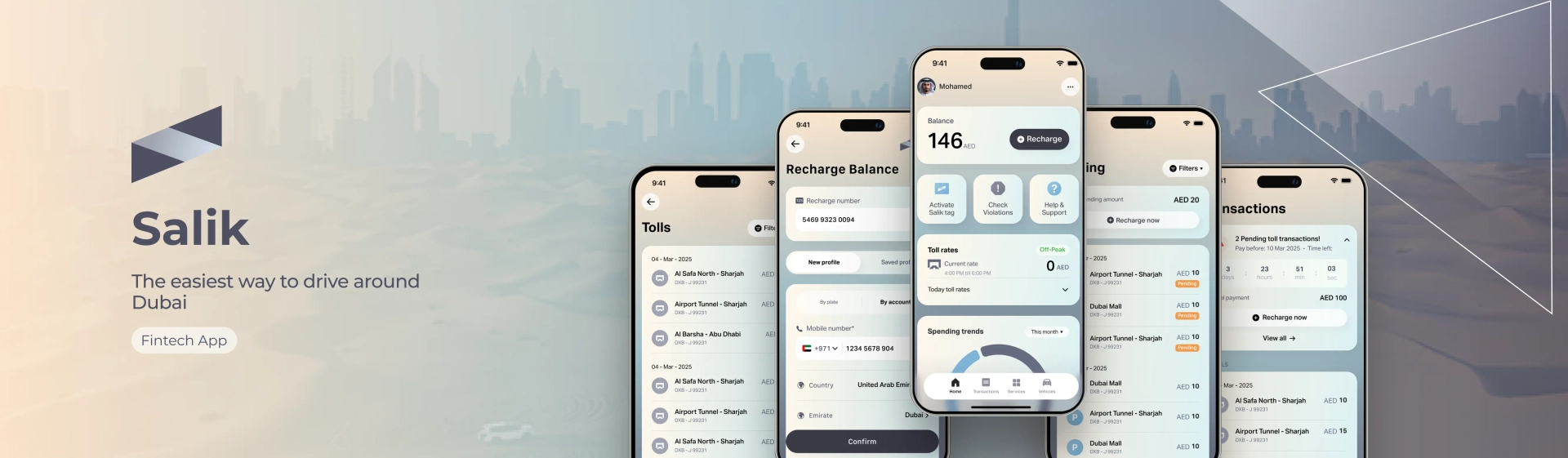 Salik App Transformation: Seamless Toll Payments for Dubai Drivers's image