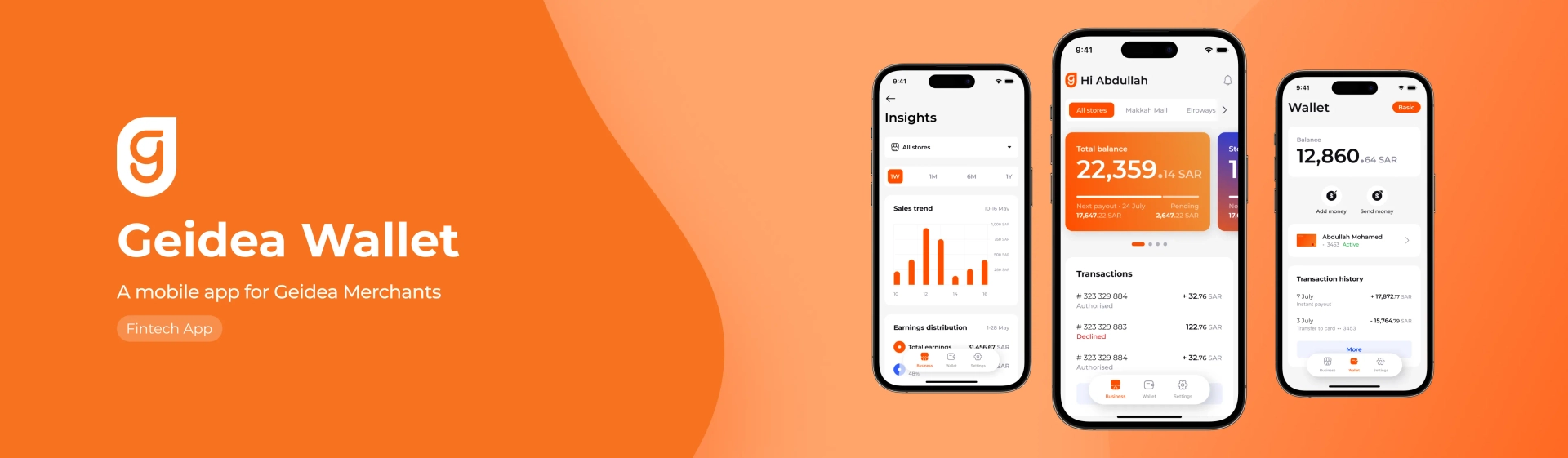 Geidea Wallet: A Mobile App for Geidea Merchants's image