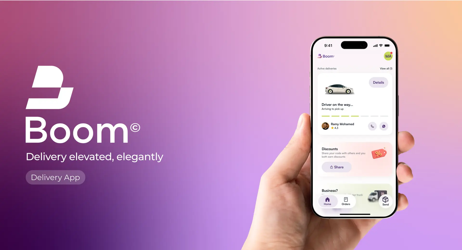Boom: Smarter, Faster Package Delivery in the UAE's image
